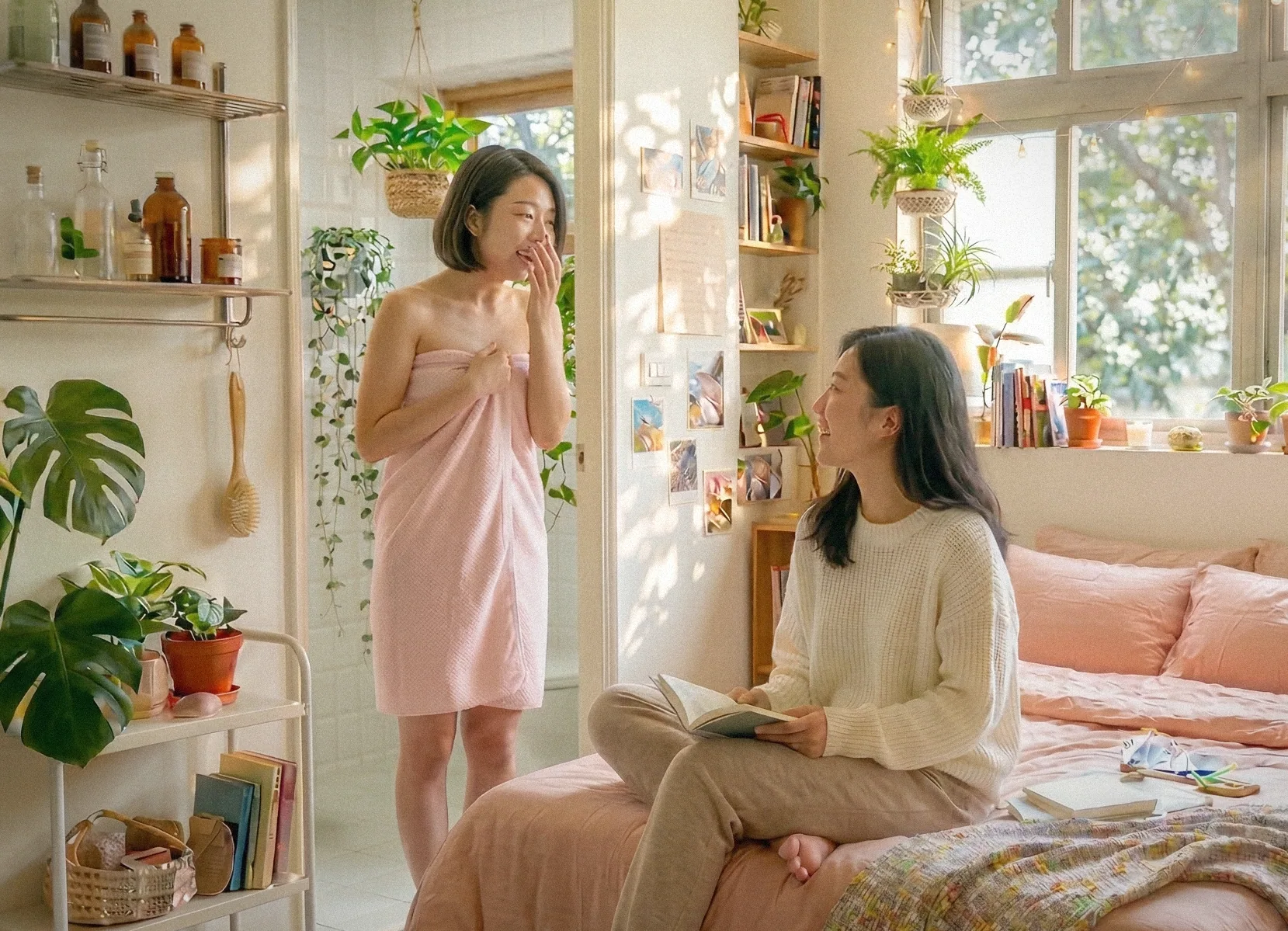 BUBBLILUX 蜜桃微風實測:甜而不膩的少女感香氛